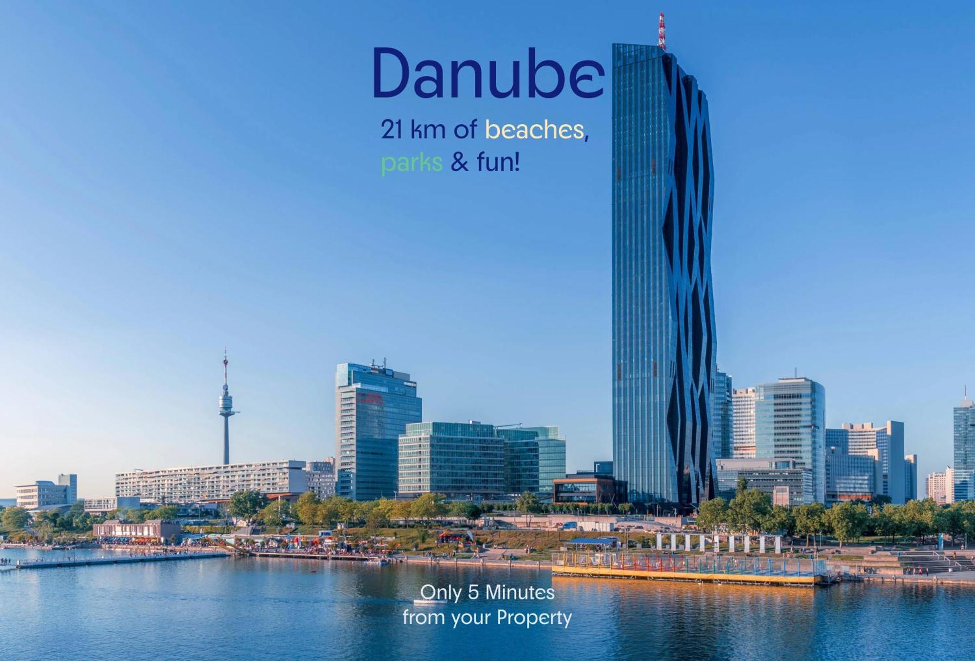 维也纳Pleasant 1Br Aprt. Near The Danube & Millenium T.公寓 外观 照片